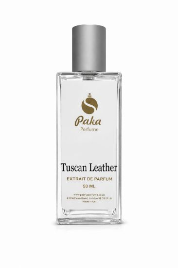 Picture of Tuscan Leather for Men and Women by Paka Perfumes — Extrait Strength